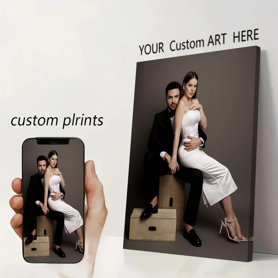 Home Textiles & Decorations - Affiche sur toile personnalisée, affiche de