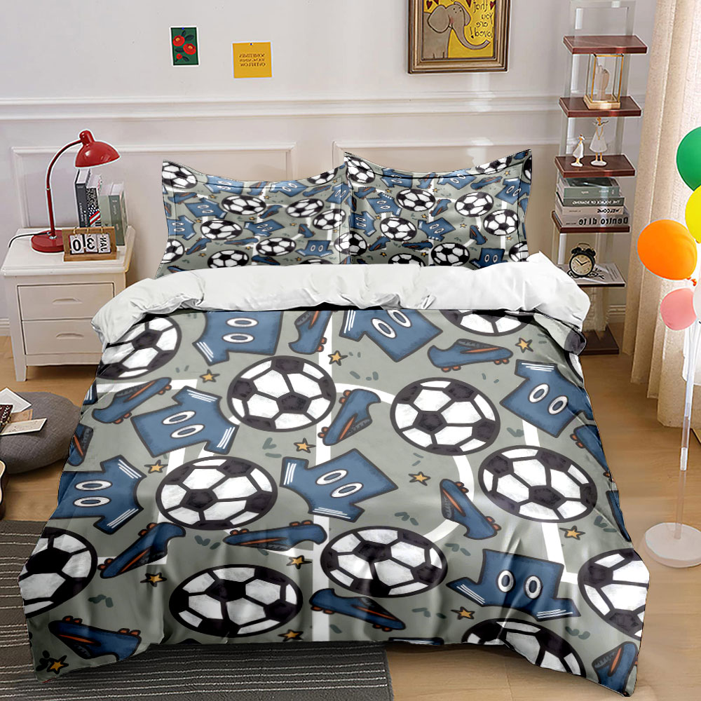 Bed Sheet Microfiber - Ensemble de literie 3 pièces motif