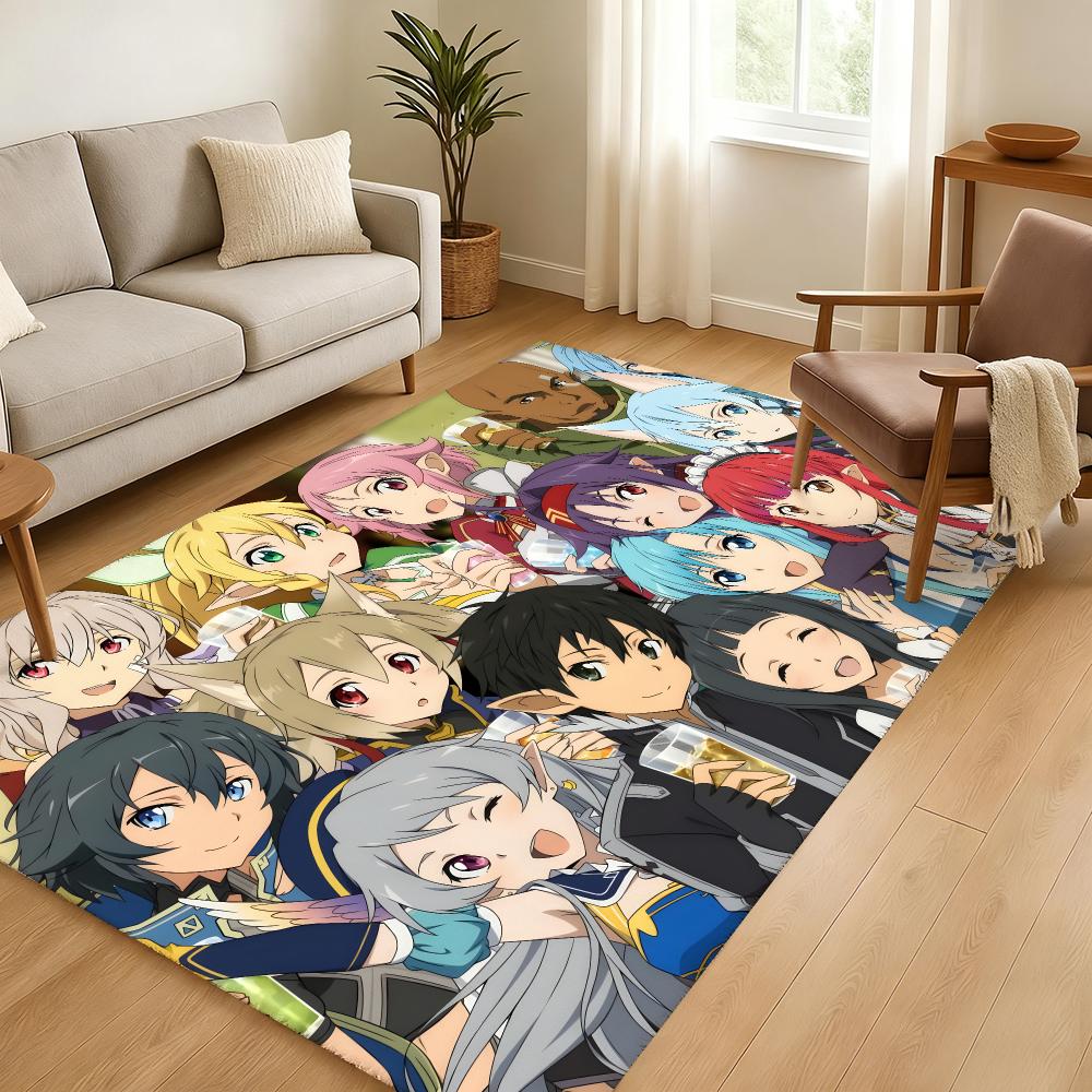 Tapis de sol Sword Art Online, - Home Textiles Online avis et prix