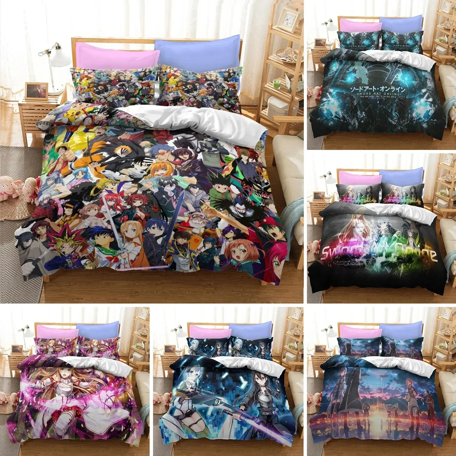 Parure de lit Anime Sword Art  - Home Textiles Online avis et prix