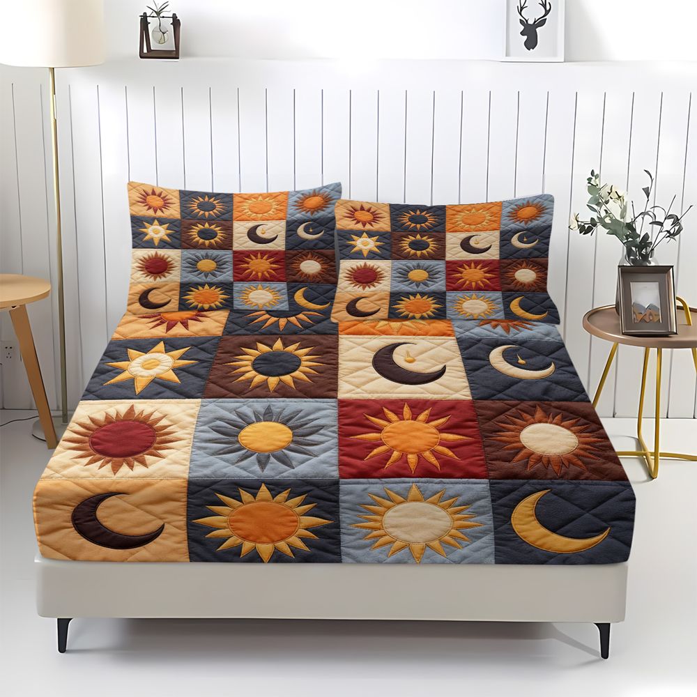 Parure de lit imprimée Soleil  - Bed Sheet Microfiber avis et prix