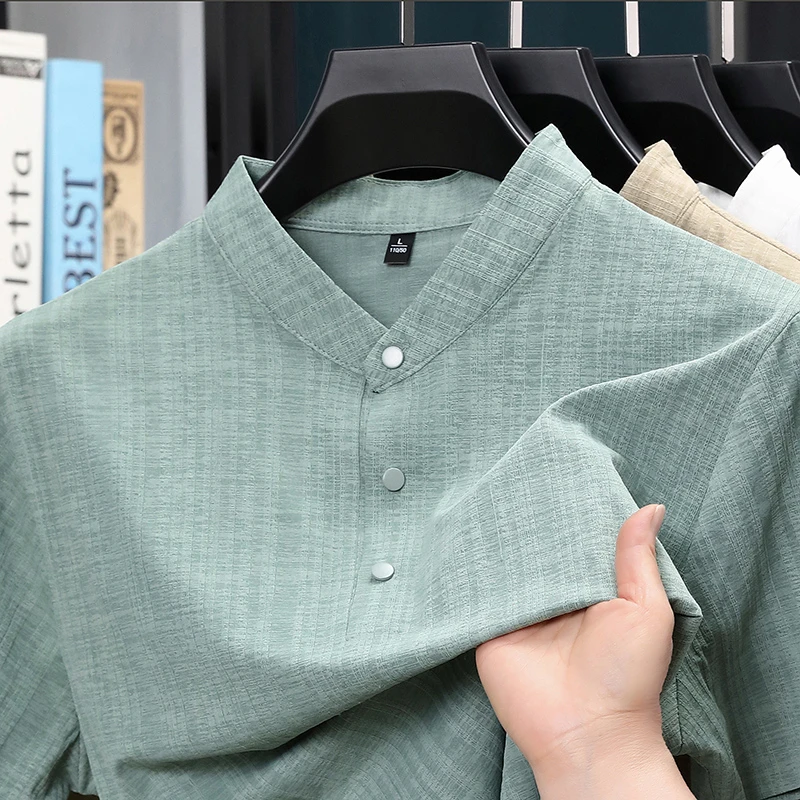 Chemise Homme Légère à Col Mon - Home Textiles & Decorations avis et prix