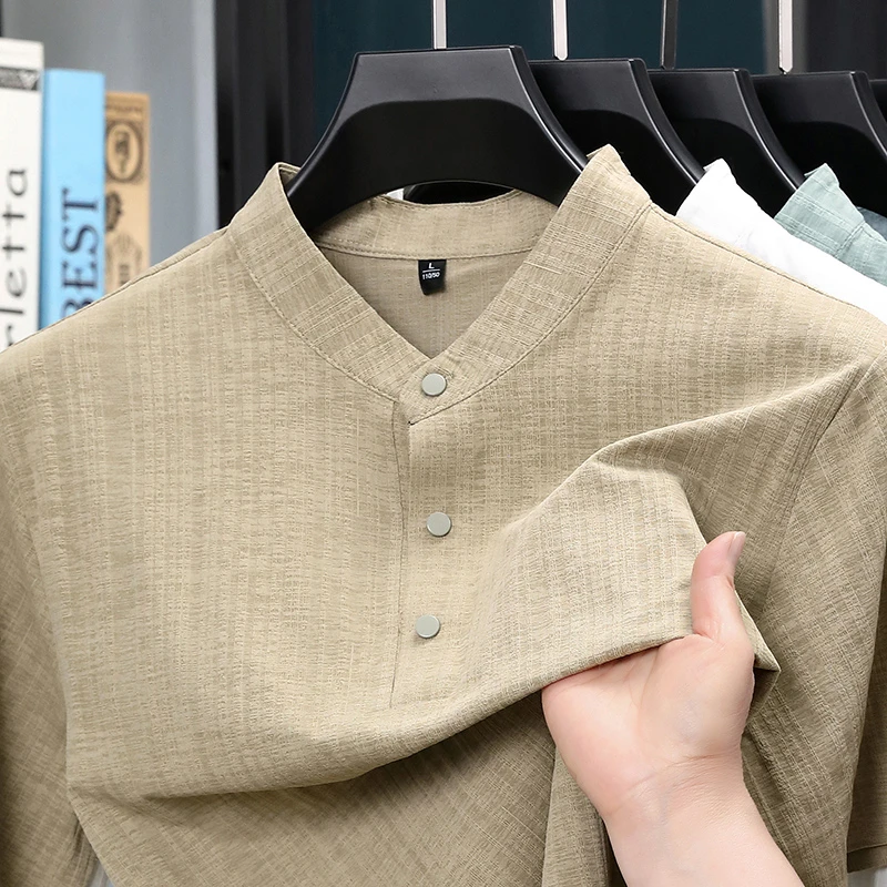 Chemise Homme Légère à Col Mon - Home Textiles & Decorations avis et prix