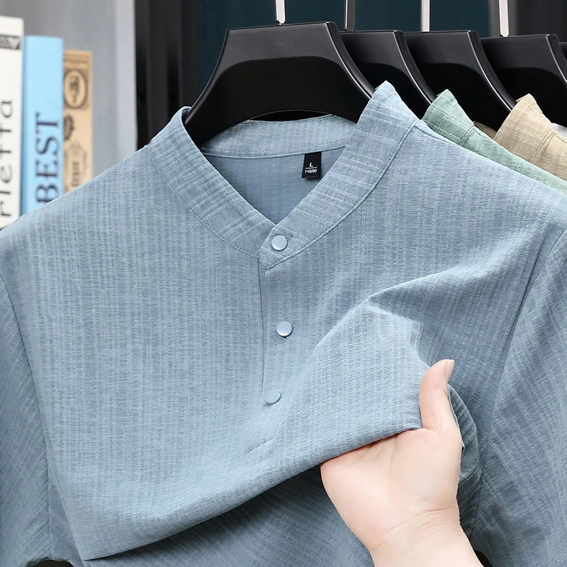 Chemise Homme Légère à Col Mon - Home Textiles & Decorations avis et prix