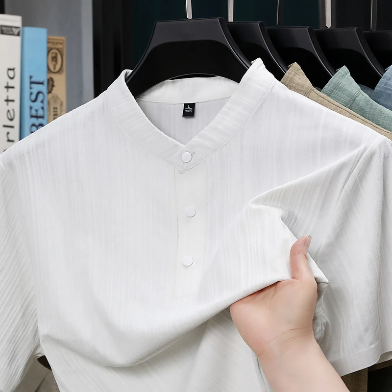 Chemise Homme Légère à Col Mon - Home Textiles & Decorations avis et prix