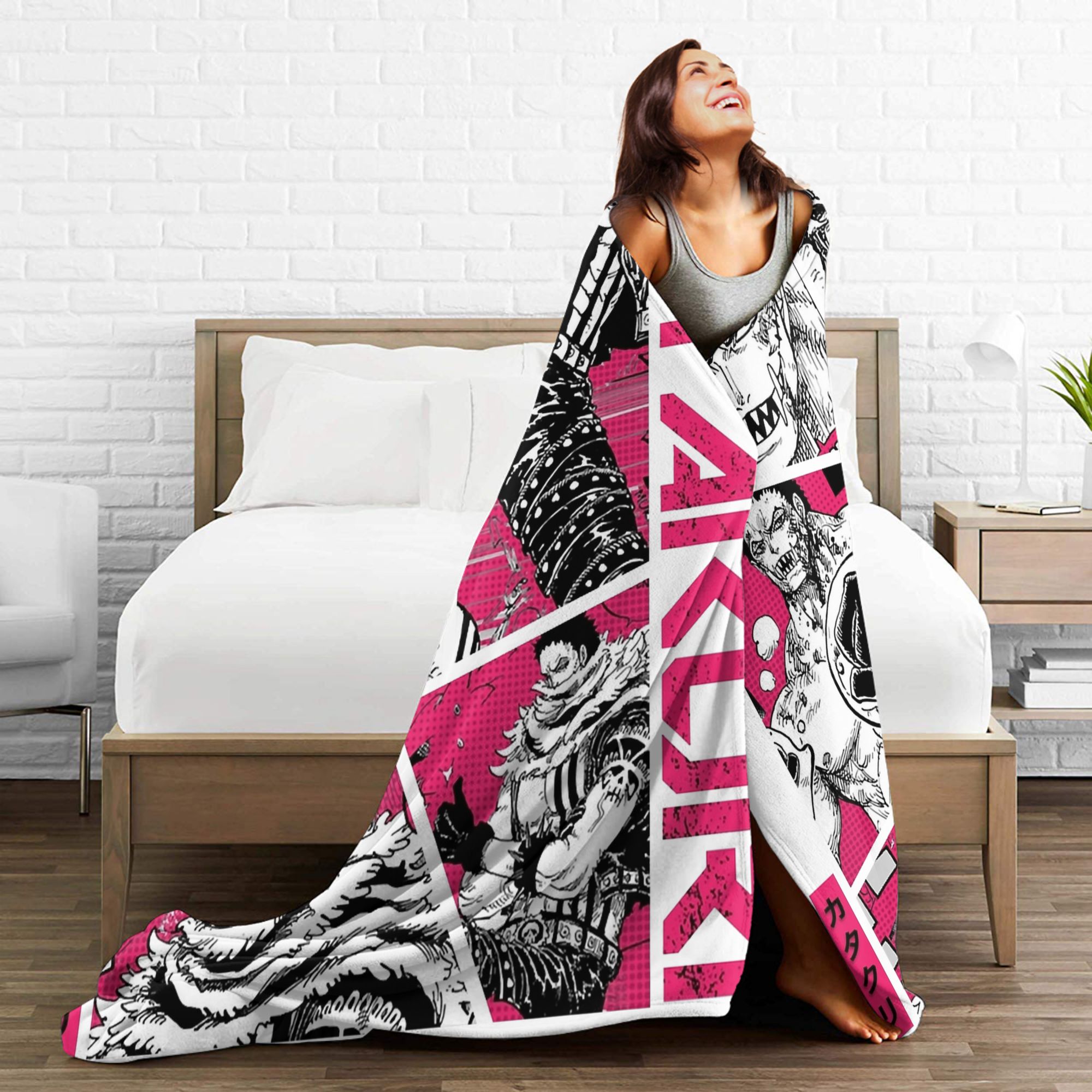 Katakuri Figure flanelle couve - Bed Sheet Microfiber avis et prix