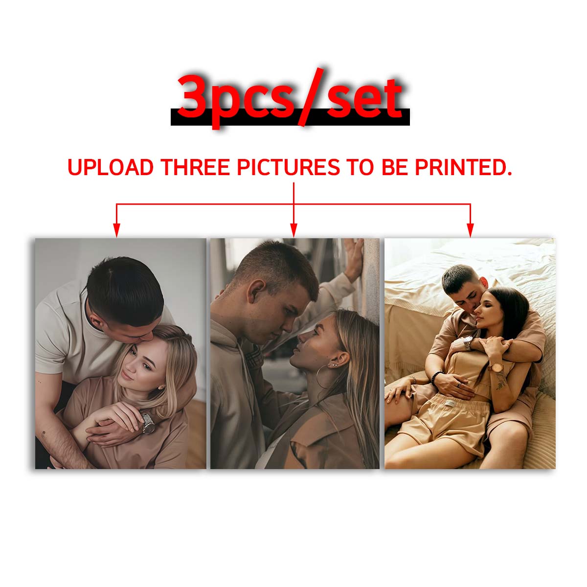Triptyque - Cadre photo en boi - Home Textiles & Decorations avis et prix