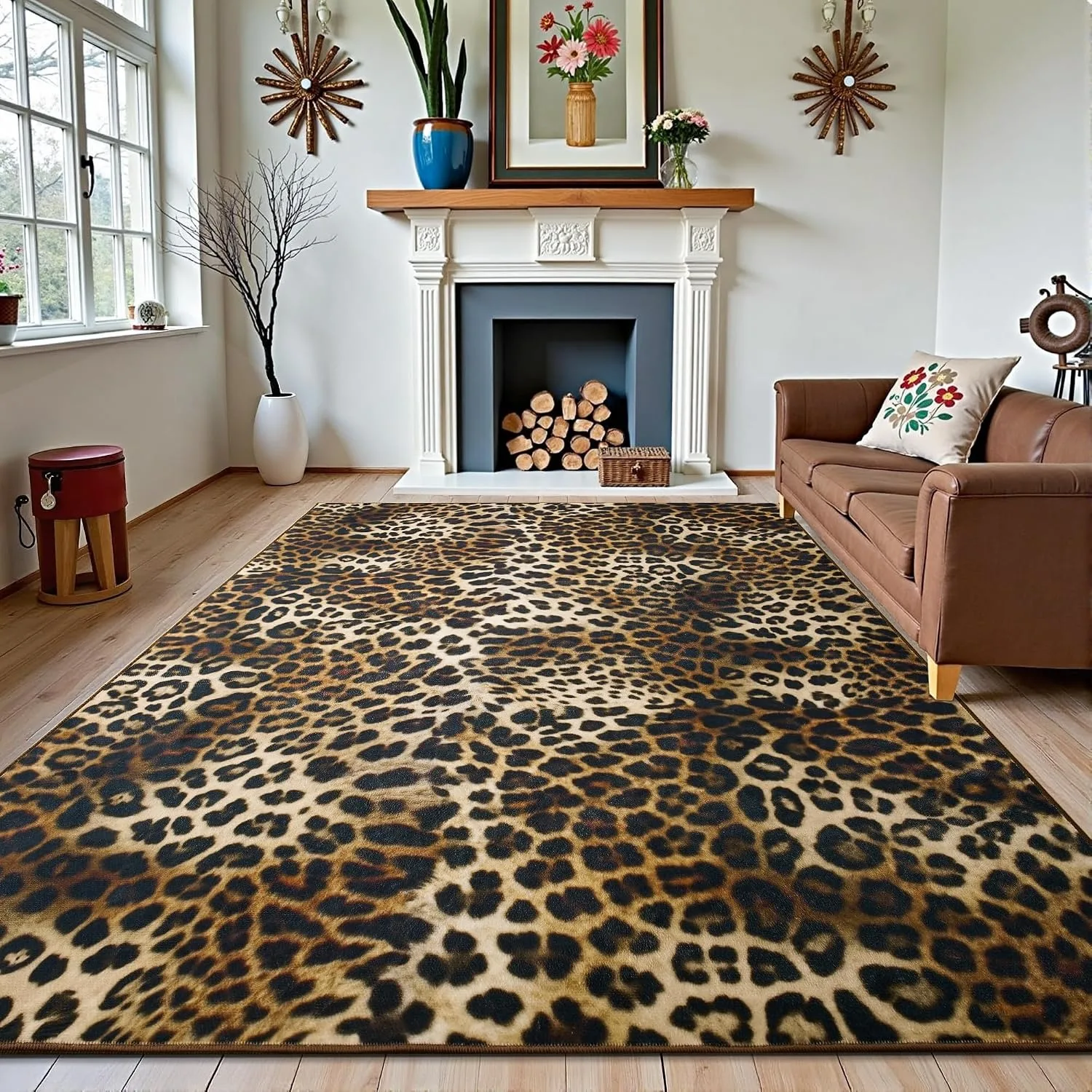 Tapis de salon à imprimé anima - Home Textiles Online avis et prix