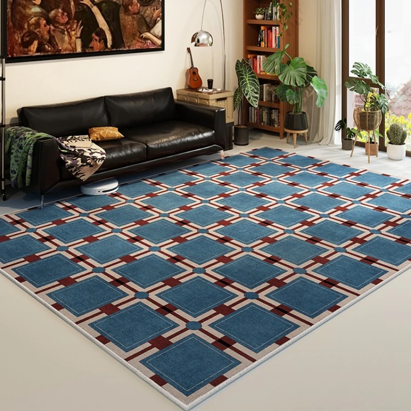 Tapis décoratif rétro à carrea - Home Textiles Online avis et prix