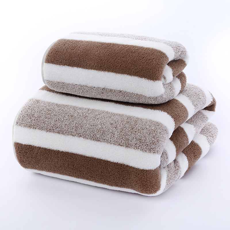 Lot de 2 serviettes à forte ab - Home Textiles Towel Set avis et prix